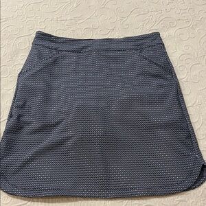 Peter Millar Gray A-Line Mini Skort. Golf/tennis. Size XS
